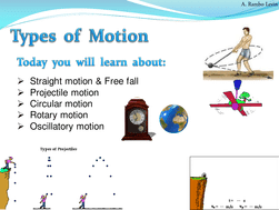 Types of motion