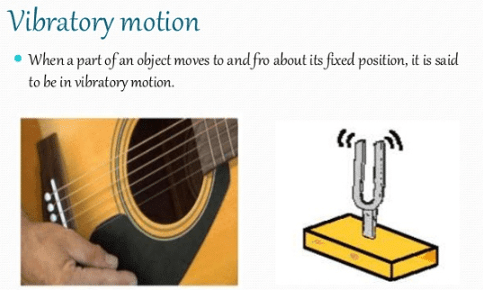 vibratory motion