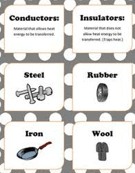 examples of conductors and insulators