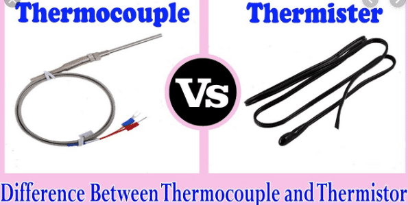 difference between thermistor and thermocouple