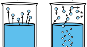 Difference between Evaporation and boiling with examples