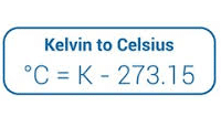 kelvin to Celsius conversion formula
