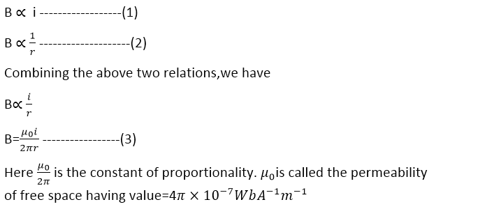 ampere's law derivation