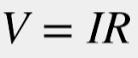 ohm's law equation
