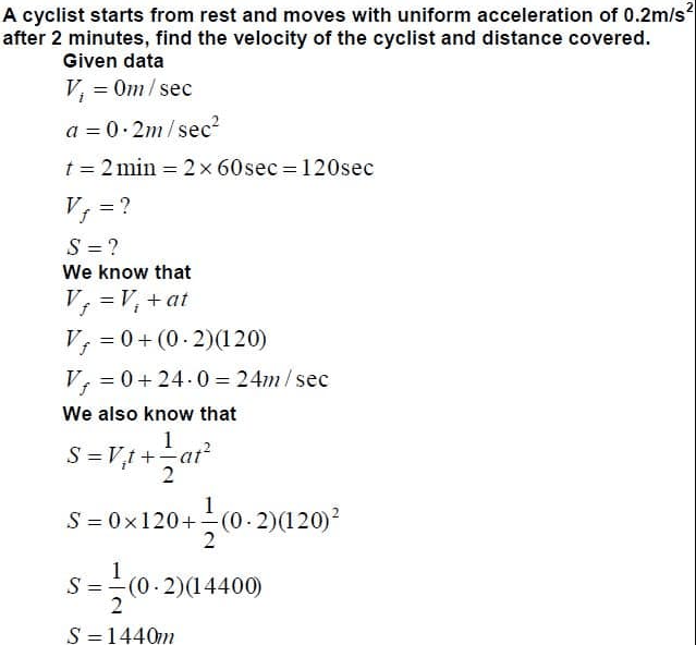 second equation of motion problems 