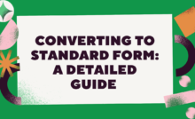 Converting to Standard Form
